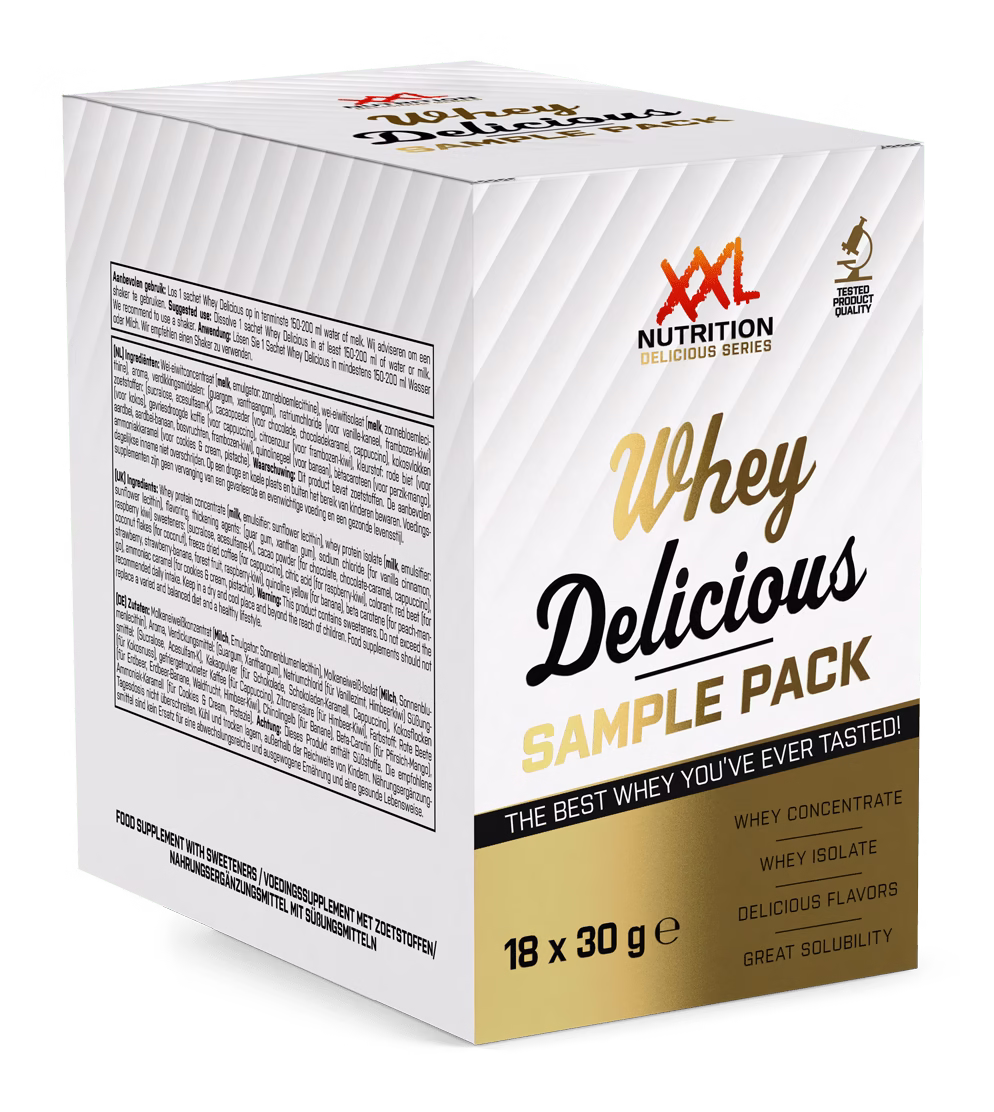 whey delicious sample pack