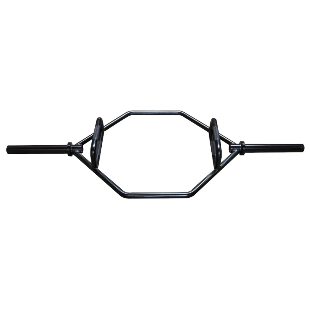 Hex bar bovenaanzicht – volledige lengte 160 cm